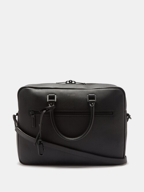 Saint Laurent Sac De Jour Grained-leather Briefcase ShopStyle