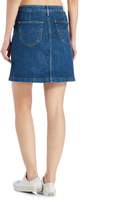 Thumbnail for your product : Lee Button Up Denim Skirt In Acid Stone