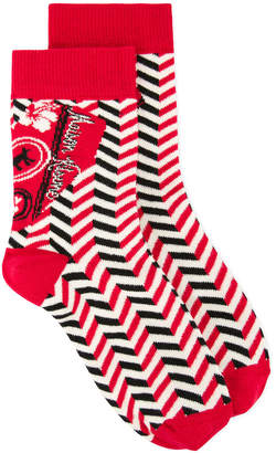 MAISON KITSUNÉ patterned socks