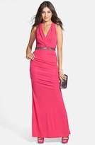 Thumbnail for your product : Nicole Miller Embellished Jersey Gown
