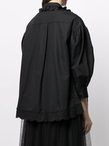 Thumbnail for your product : Simone Rocha Ruffle-Trim Voluminous Shirt