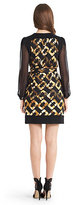 Thumbnail for your product : Fragments for Neiman Marcus Laila Chiffon Sleeve Wrap Dress