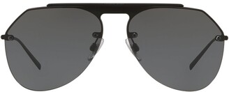 Dolce & Gabbana Eyewear Aviator Tinted Sunglasses