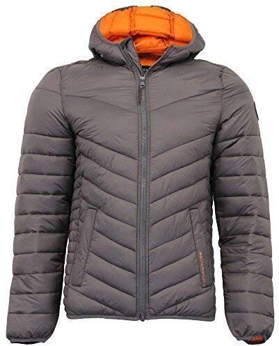 crosshatch hooded jacket