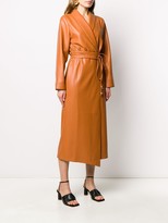 Thumbnail for your product : Nanushka Belted Wrap Dress