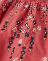 Thumbnail for your product : Abercrombie & Fitch Smocked Waist Embroidered Dress