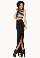 Thumbnail for your product : Forever 21 Sleek Slit Maxi Skirt