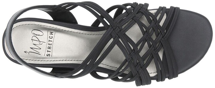 wide width navy sandals