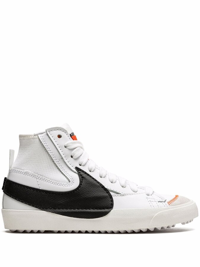 Nike Blazer Low 77 Jumbo Mens Basketball Shoes White Black DN2158