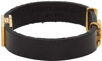 Saint Laurent Black Opyum Bracelet