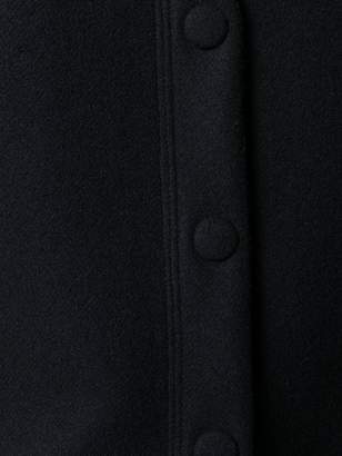 Jil Sander concealed button up coat