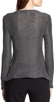 Thumbnail for your product : Armani Collezioni Textured Knit Jacket