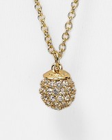 Thumbnail for your product : T Tahari Crystal Pavé Ball Necklace, 32"