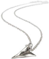 Thumbnail for your product : Fly London Chupi Always Home Paper Plane Necklace In Silver