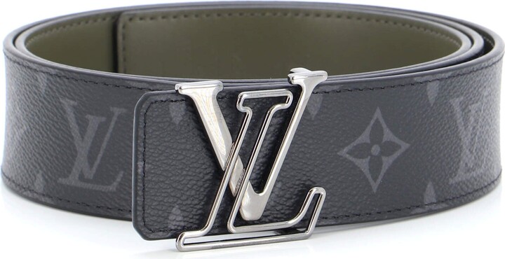 Louis Vuitton, Accessories, Louis Vuitton Mens Black Leather Belt Size  040 New Never Worn