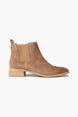 Tory Burch Suede Ankle Boots