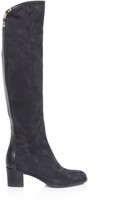Thumbnail for your product : Le Pepe Asfalto Knee Length Suede Boots