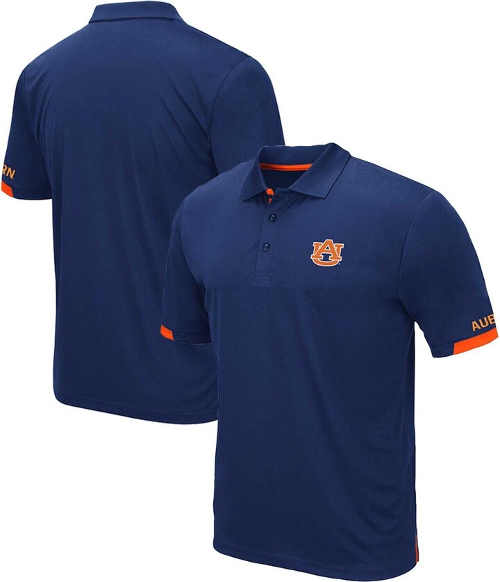 Colosseum Men's Navy Auburn Tigers Big and Tall Santry Polo Shirt