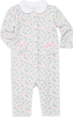 Polo Ralph Lauren Baby Girl's Floral Print Cotton Coverall