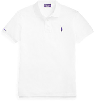 Ralph Lauren Custom Slim Fit Pique Polo Shirt