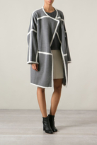 Thumbnail for your product : Chloé Paneled Knit Coat