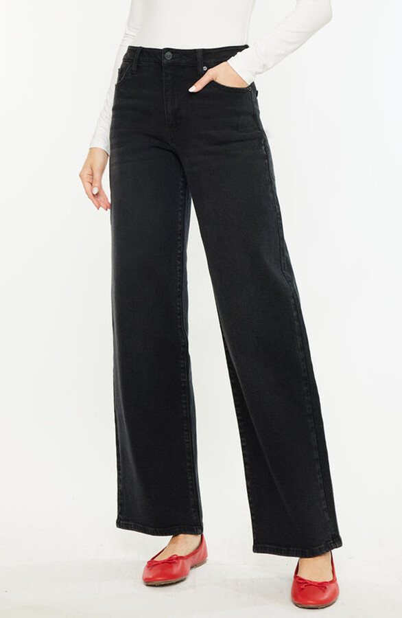 Kancan Cora High Rise Wide Jeans