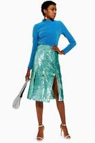 Thumbnail for your product : Topshop Sequin Midi Skirt