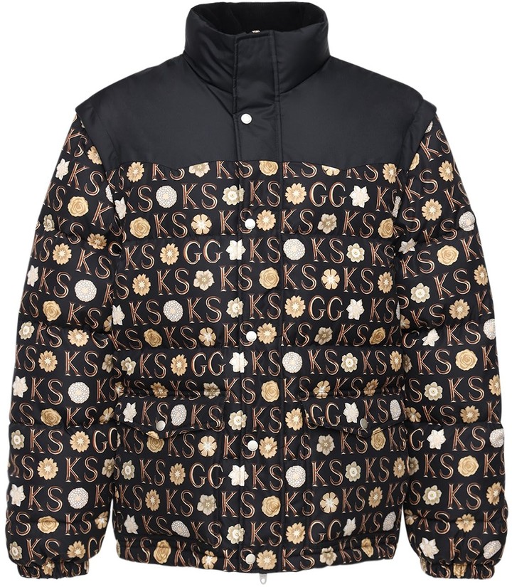 Gucci Ken Scott X Print Down Jacket ShopStyle Outerwear
