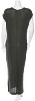 Thumbnail for your product : Alexander Wang T by Short Sleeve Maxi Dress