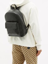 Thumbnail for your product : Gucci GG Tennis Leather Backpack - Black