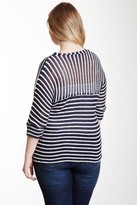 Thumbnail for your product : Splendid Striped Dolman Pullover (Plus Size)