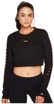 Thumbnail for your product : Alo Ripped Warrior Long Sleeve Top Women's Long Sleeve Pullover