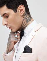 Thumbnail for your product : ASOS DESIGN Wedding Super Skinny Blazer In Blush Velvet