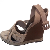 Thumbnail for your product : Barbara Bui Beige Leather Heels
