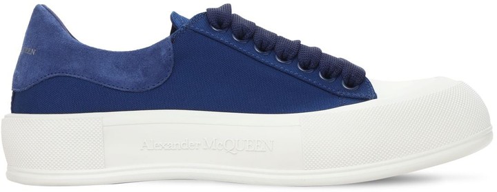 blue alexander mcqueen shoes