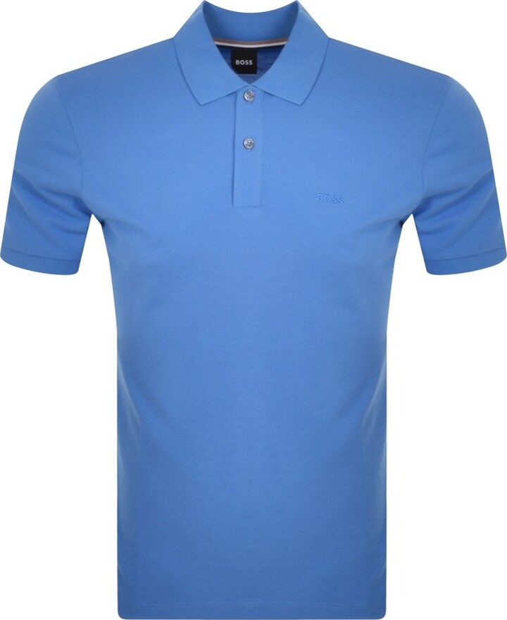 Boss Business BOSS Pallas Polo T Shirt Blue - ShopStyle
