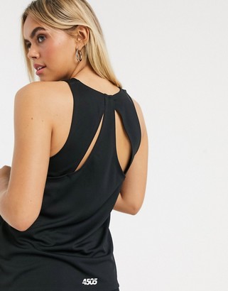 ASOS 4505 Maternity singlet top with cross back detail in recycled polyester