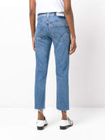 Thumbnail for your product : RE/DONE cropped jeans