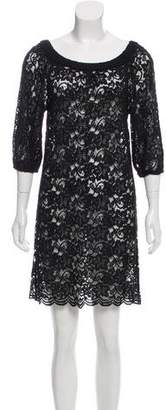 Diane von Furstenberg Lace Shift Dress
