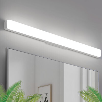 Wrought Studio Square/Rectangle 6500K LED Vanity Light Light Bar For Bathroom
