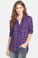 Thumbnail for your product : Lucky Brand Plaid Flannel Boyfriend Shirt