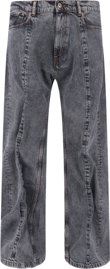 Y/Project Evergreen Wire Seam Detailed Jeans