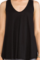 Thumbnail for your product : Enza Costa Tissue Jersey Swing Tank