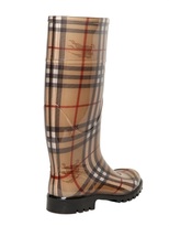 Thumbnail for your product : Burberry 20mm Haymarket Rubber Rain Boots