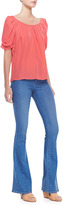 Thumbnail for your product : Joie Aqueous Mid-Rise Flare Jeans