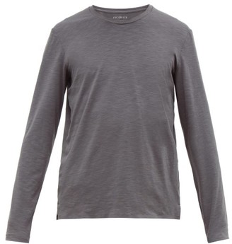 Jacques - Bonded-seam Jersey Performance Top - Grey