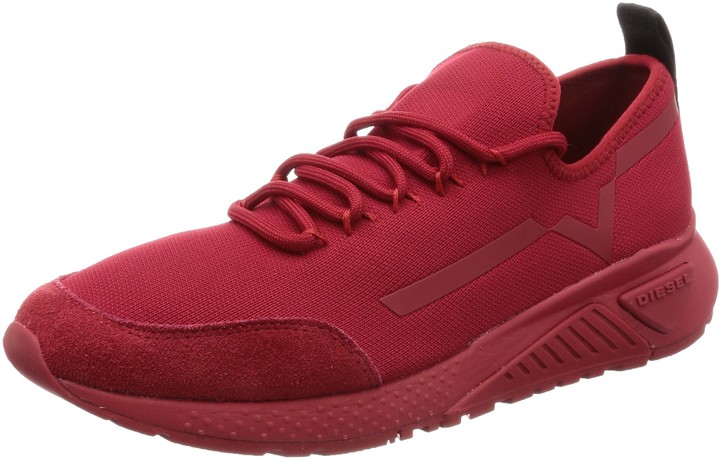 diesel red sneakers