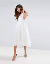 Thumbnail for your product : Oh My Love Racer Midi Dress