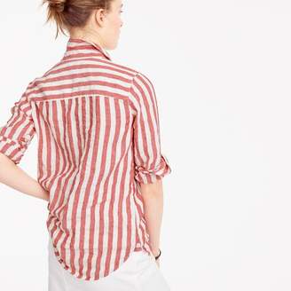 J.Crew Tall button-up shirt in striped linen