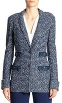 Thumbnail for your product : St. John Tweed Knit Blazer